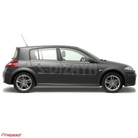 Renault Megane 2 2004-2010 4 Parça Krom Cam Çıtası