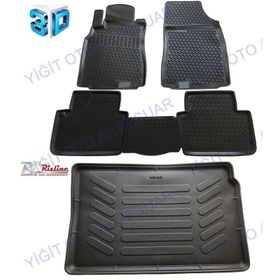 Renault Megane 2 3D Havuzlu Paspas