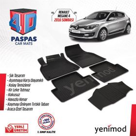 Renault Megane 2 4D Havuzlu Paspas