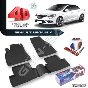 Renault Megane 2 4D Havuzlu Paspas