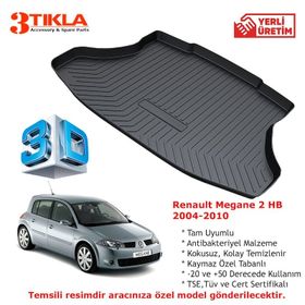 Renault Megane 2 HB 3D Paspas ve Bagaj Havuzu