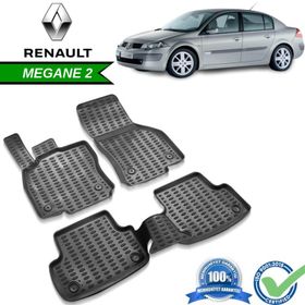 Renault Megane 2 Megane 2 3D Havuzlu Paspas