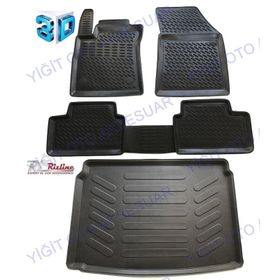 Renault Megane 2 Megane 2 3D Havuzlu Paspas