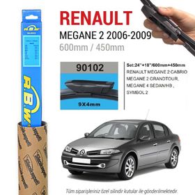 Renault Megane 2 RBW 2006-2009 Muz Silecek Takımı