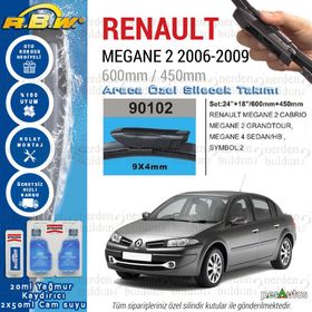 Renault Megane 2 RBW 2006-2009 Muz Silecek Takımı