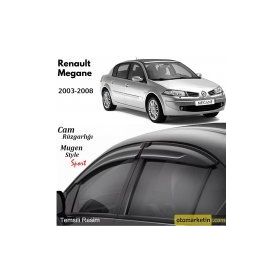 Renault Megane 2 Sedan 2003-2011 Cam Rüzgarlığı