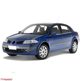 Renault Megane 2 Sedan 2004-2010 4 Parça Krom Cam Çıtası