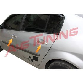 Renault Megane 2 Sedan 2004 2010 Paslanmaz Çelik Krom Kapı Kolu