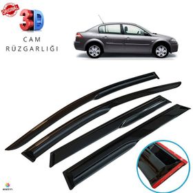 Renault Megane 2 Sedan Mügen Cam Rüzgarlığı