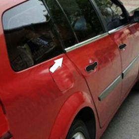 Renault Megane 2 Sw 2004-2010 4 Parça Paslanmaz Çelik Cam Çıtası