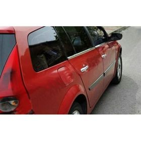 Renault Megane 2 Sw 2004-2010 4 Parça Paslanmaz Çelik Cam Çıtası