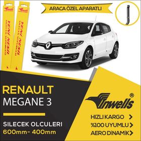 Renault Megane 3 2009-2015 Muz Silecek Takımı