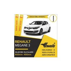 Renault Megane 3 2009-2015 Muz Silecek Takımı