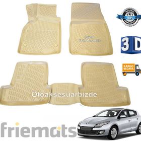 Renault Megane 3 2010 Havuzlu Paspas