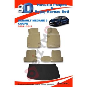 Renault Megane 3 Coupe 2009-2015 Bej Paspas ve Bagaj Havuzu