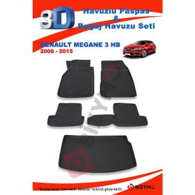 Renault Megane 3 Hb 2009-2015 Paspas ve Bagaj Havuzu