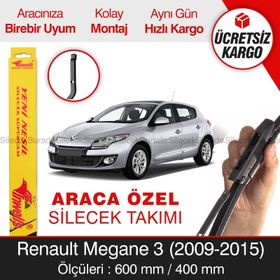 Renault Megane 3 Martigues 2009-2015 Muz Silecek Takımı