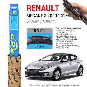 Renault Megane 3 RBW 2009-2015 Muz Silecek Takımı