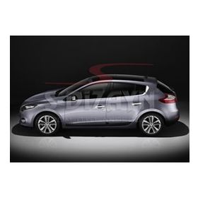 Renault Megane 3 Sensörlü 2010 2016 4 Kapı Krom Kapı Kolu