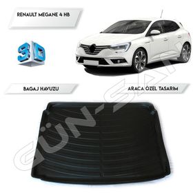 Renault Megane 4 Hatchback 3D Bagaj Havuzu