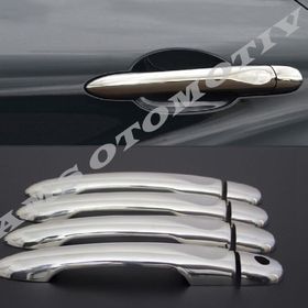 Renault Megane Paslanmaz Çelik 2010 2016 4 Kapı Krom Kapı Kolu
