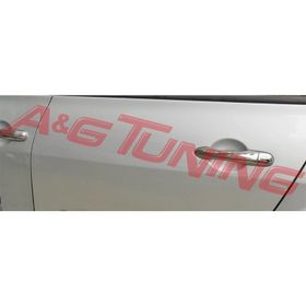 Renault Modus Paslanmaz Çelik 2005 2013 4 Kapı Krom Kapı Kolu