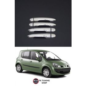 Renault Modus Paslanmaz Çelik 2005 2013 4 Kapı Krom Kapı Kolu