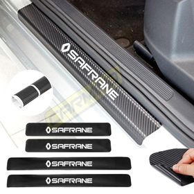 Renault Safrane 4 Adet Karbon Kapı Eşiği Sticker
