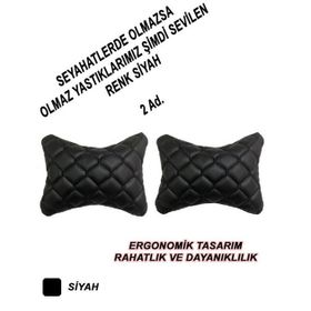 Renault Safrane Boyun Yastığı Siyah Oto Koltuk Kılıfı
