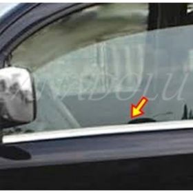Renault Scenic 1998-2003 Paslanmaz Çelik Krom Cam Çıtası