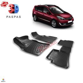 Renault Scenic 2009 Sonrası 3D Havuzlu Paspas