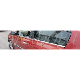 Renault Scenic 3 2010 Üzeri Paslanmaz Çelik 4 Parça Krom Cam Çıtası
