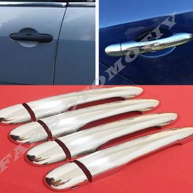 Renault Scenic Paslanmaz Çelik 2003 2009 4 Kapı Krom Kapı Kolu