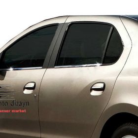 Renault Symbol 2009-2012 4 Parça Krom Cam Çıtası