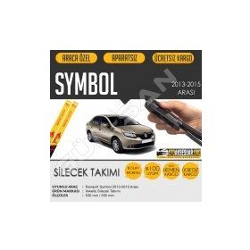 Renault Symbol 2013-2015 Muz Silecek Takımı