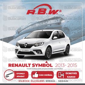 Renault Symbol 2013-2015 Muz Silecek Takımı