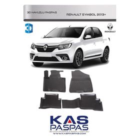 Renault Symbol 2013 Model 3D Havuzlu Paspas