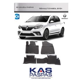 Renault Symbol 2013 Model 3D Havuzlu Paspas