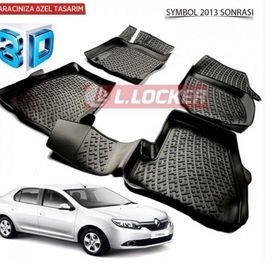 Renault Symbol 2013 Sonrası 3D Havuzlu Paspas