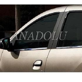 Renault Symbol 2013 Üzeri 4 Parça Krom Cam Çıtası