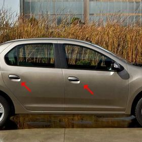 Renault Symbol 4 Parça 2013 Üzeri krom Kapı Kolu