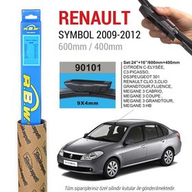Renault Symbol RBW 2009-2012 Muz Silecek Takımı