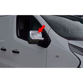 Renault Trafic 2015 Sonrası 2 Parça Abs Krom Ayna Kapağı