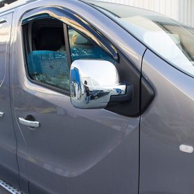 Renault Trafic 3 Abs 2015 Sonrası 2 Parça Krom Ayna Kapağı
