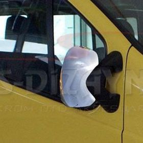 Renault Trafic Abs 2001-2010 2 Prç Krom Ayna Kapağı