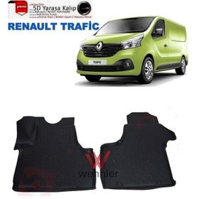 Renault Trafic Profesyonel 3D Havuzlu 5 Parça Oto Paspas