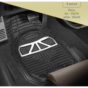 Renault Twingo 1995-2005 Havuzlu Kauçuk Paspas Takımı