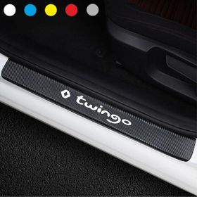 Renault Twingo 4 Adet Karbon Kapı Eşiği Sticker