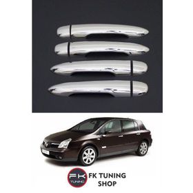 Renault Vel Satis Paslanmaz Çelik 2006 2009 4 Kapı Krom Kapı Kolu