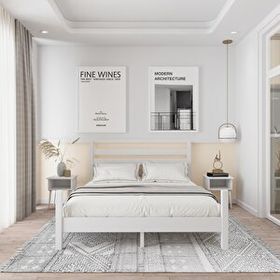 Renazzo Mobilya Urban Model 100x200 cm Beyaz Çam Ahşap Karyola